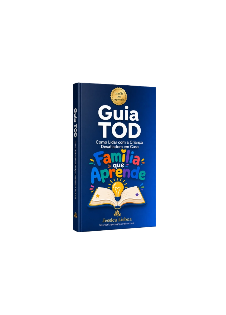 Mockup do Guia TOD — Como Lidar com a Criança Desafiadora em Casa